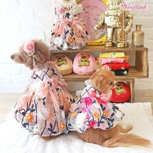 Blossom Blast in PINK by Wooflink SIZE 1